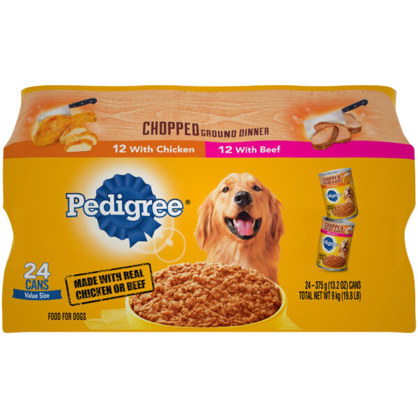 PEDIGREE CHOPPED GROUND